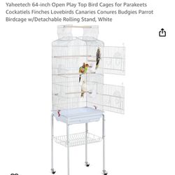 NEW Open Play Top Bird Cages Read Description 