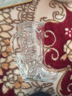 Mexico glass boot