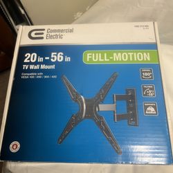 Commercial Electric XD2473 Full Motion TV Wall Mount For 20" - 56" TV NEW 