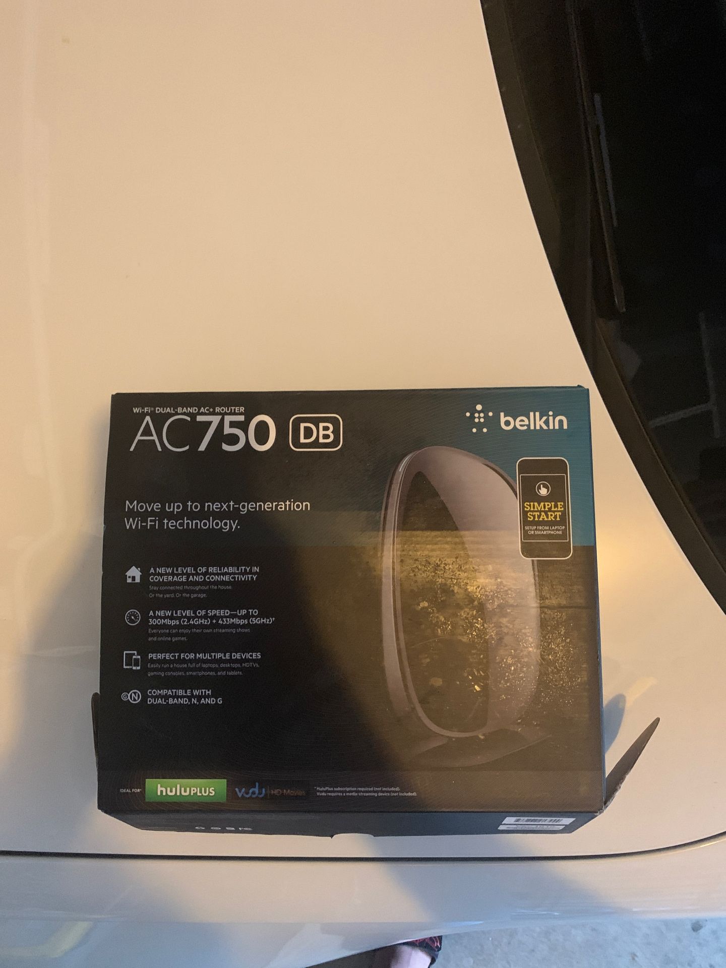 Belkin AC750 Dual-Band Wireless router