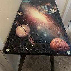 Kids Space Galaxy Multi Graphic Desk (44.5"w"w x 22.75"d"d x 28.75"h"h)