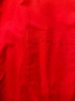 Supreme Oxford shirt red xl