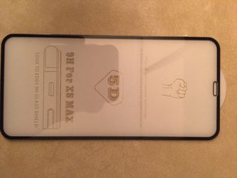 iPhone XS Max screen protector tampered glass
