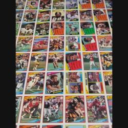 4 Complete Sets Of Uncutt Football And Baseball Card Topps 