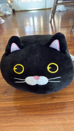 Black Cat Plush hand warmer Stuffed Animal
