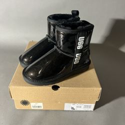 UGG Kid's Classic Clear Mini II Rain Boot