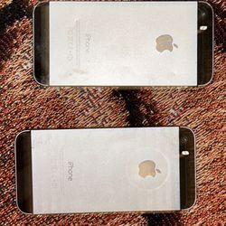 Two Apple iPhone 5’s