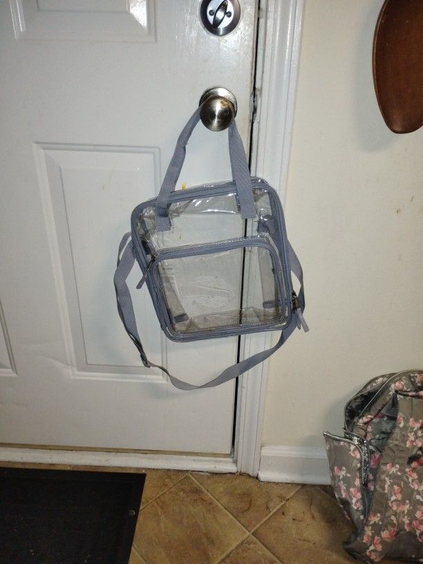 Clear Book Bag 