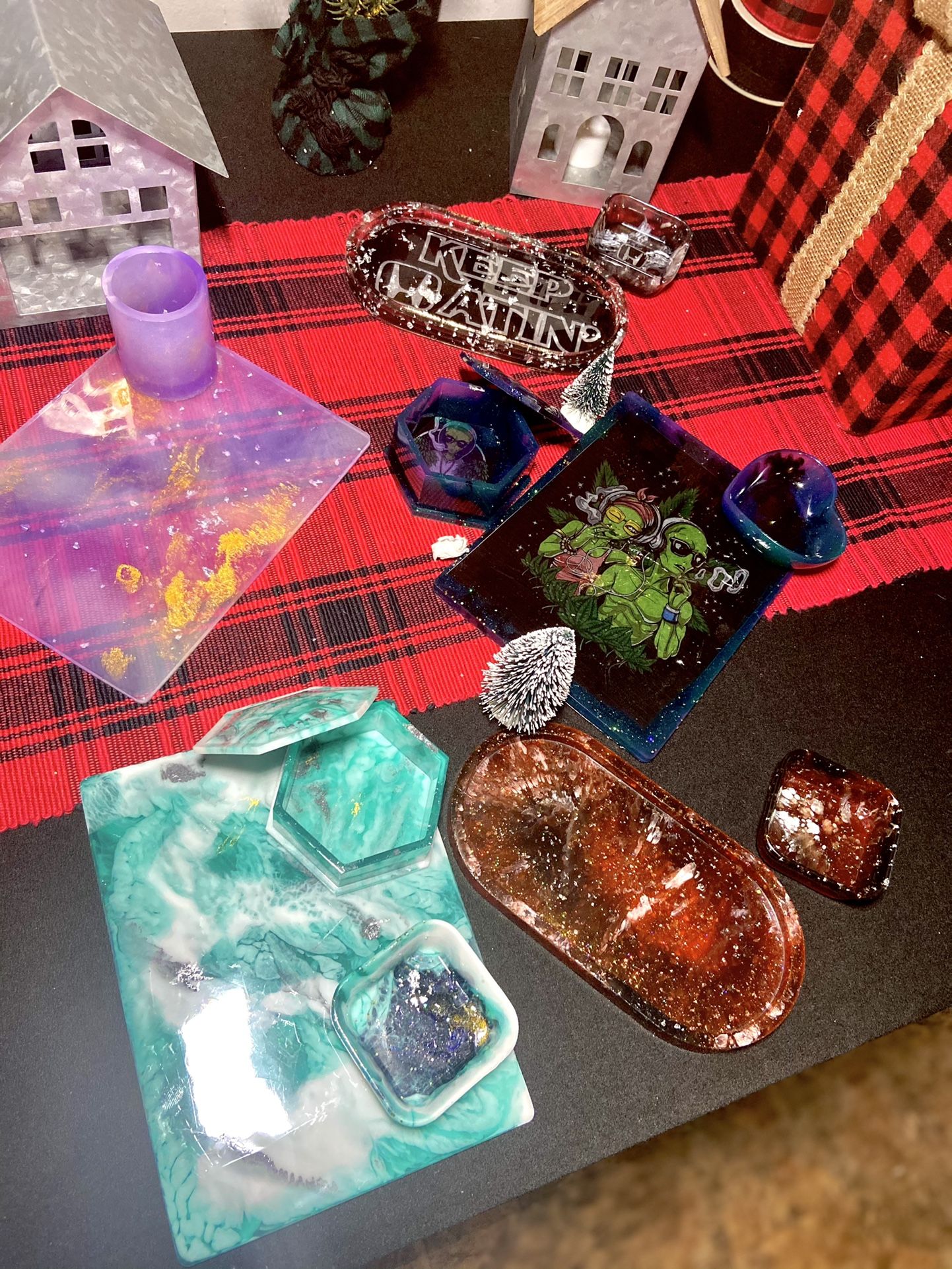 Custom Trays , Rolling , Makeup,jewelry , Coaster !!!