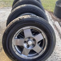 245/65R17 Tires And Rims 
