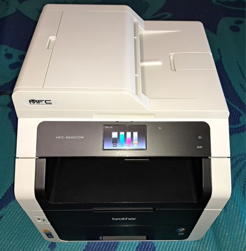 Brother MFC-9340CDW All-in-One Wireless Network Color Printer - Tested