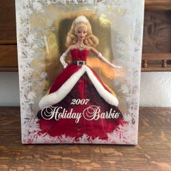 2007 Holiday Barbie Doll