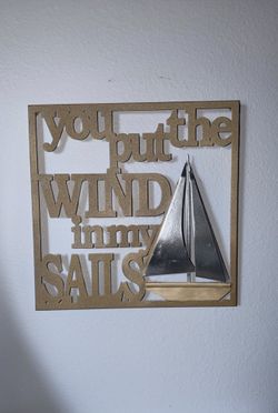 Wall Home Decor  sailboat