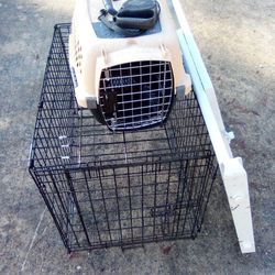 Xs Kennel +Gate+Medium Cage 30.00