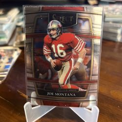 Joe Montana Card w/ SF Players Bundle