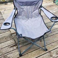 Folding Chair Grey 
