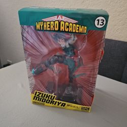 Izuku Midoriya Figure (My Hero Academia) – New in Box – ABYstyle SFC #13