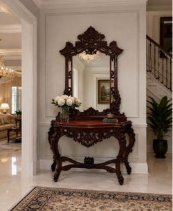 Table Hall Vanity Mirror