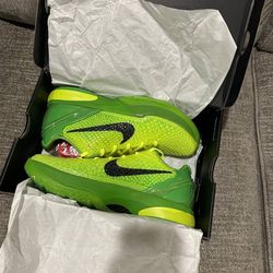 Nike Kobe 6 Protro Grinch