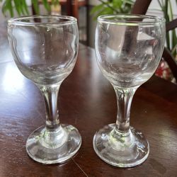 2 New - Mini Cordial Glasses