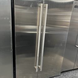 Jenn Air Built In Panel Ready 48” Side By Side Refrigerator 2023