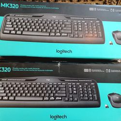 Logitech MK320 Keyboard and Mouse
