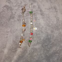 2 Charm Bracelets