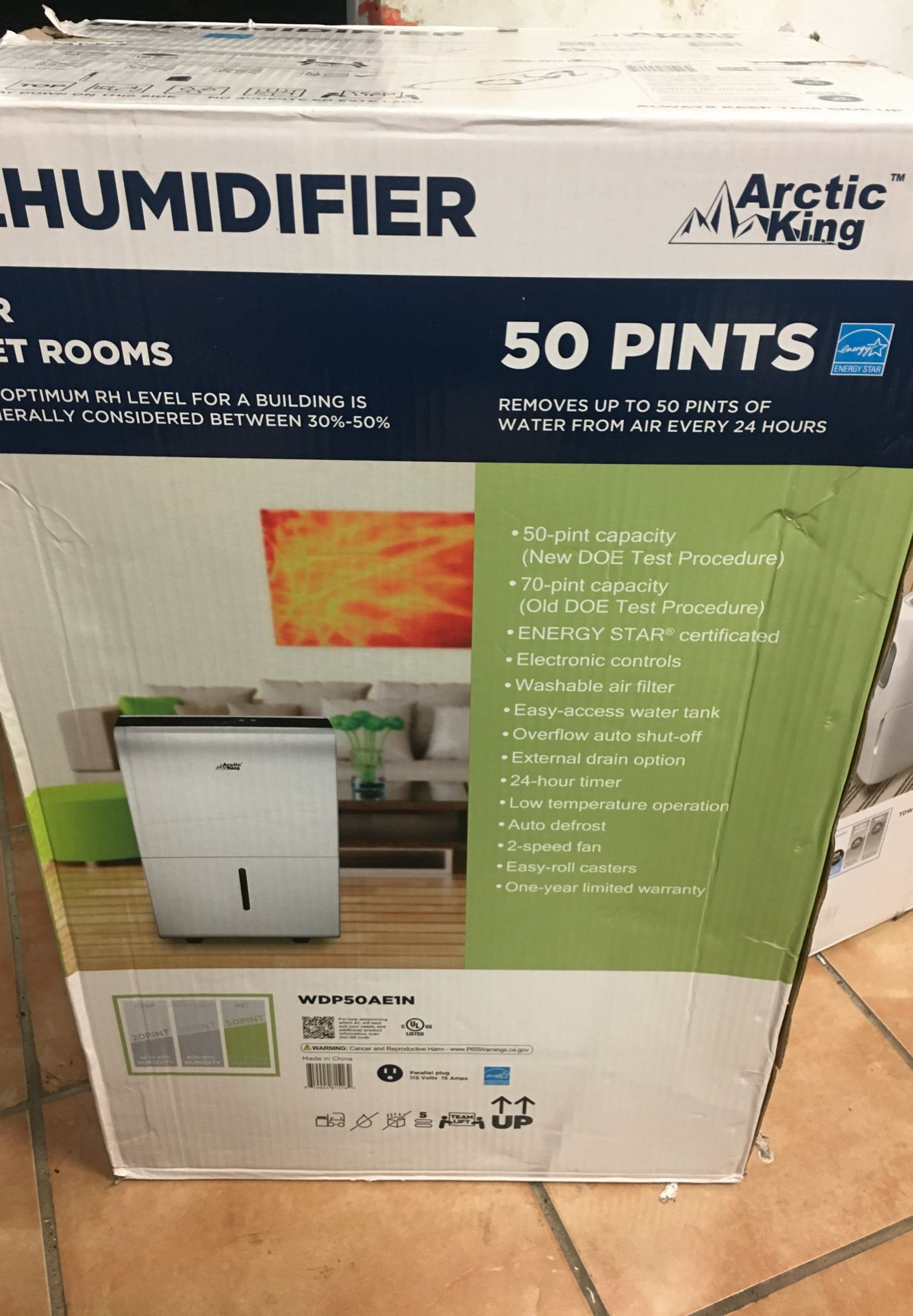 Arctic king dehumidifier