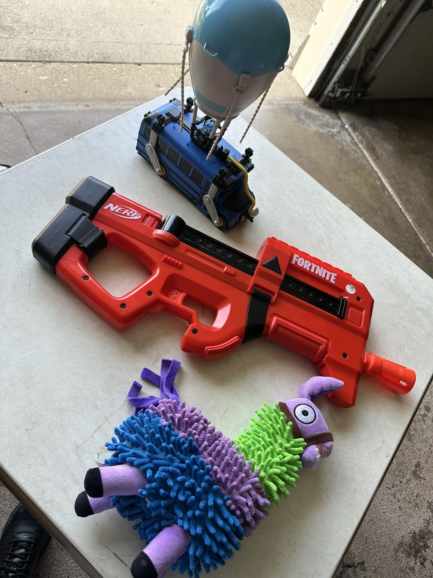 Fortnite Toys Nerf Plush Toy Stuffed Animal Battle Bus