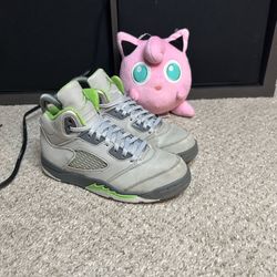 Nike Air Jordan 5 Retro PS 'Green Bean' 2022 DQ3735-003 Youth Size 2Y