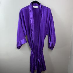 Victoria’s Secret robe purple lingerie OSFA