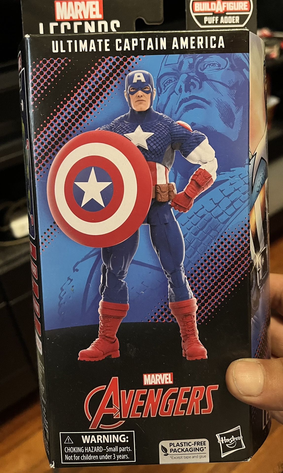 CAPTAIN AMERICA (Puff Adder baf Wave)