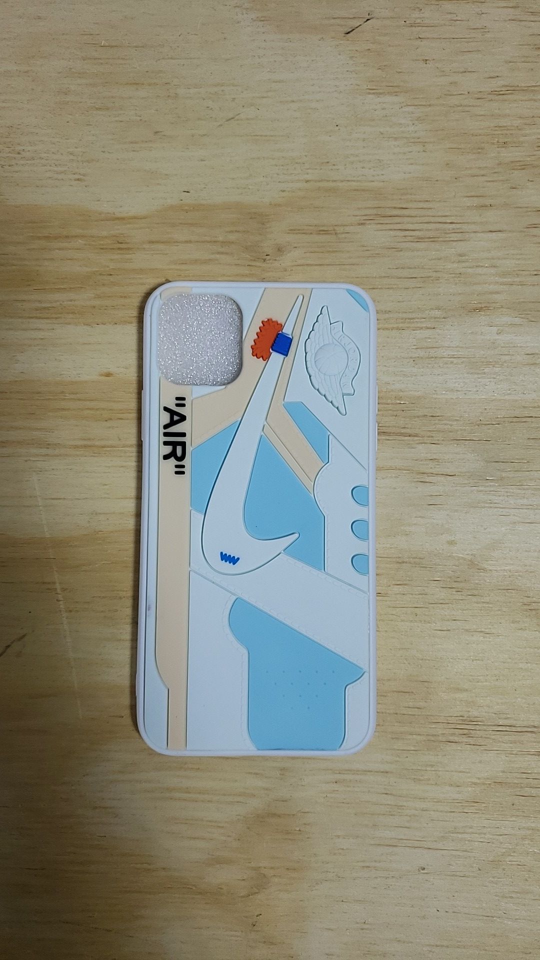 Off White Jordan 1 Case For iPhone 11 pro Max. White
