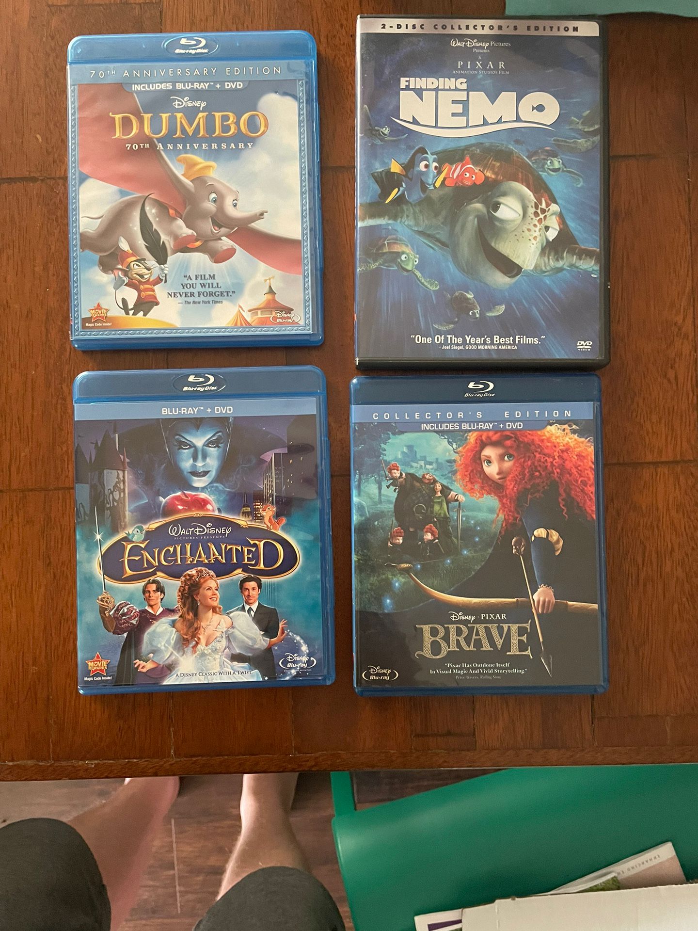 14 Disney Blu-ray Movies 