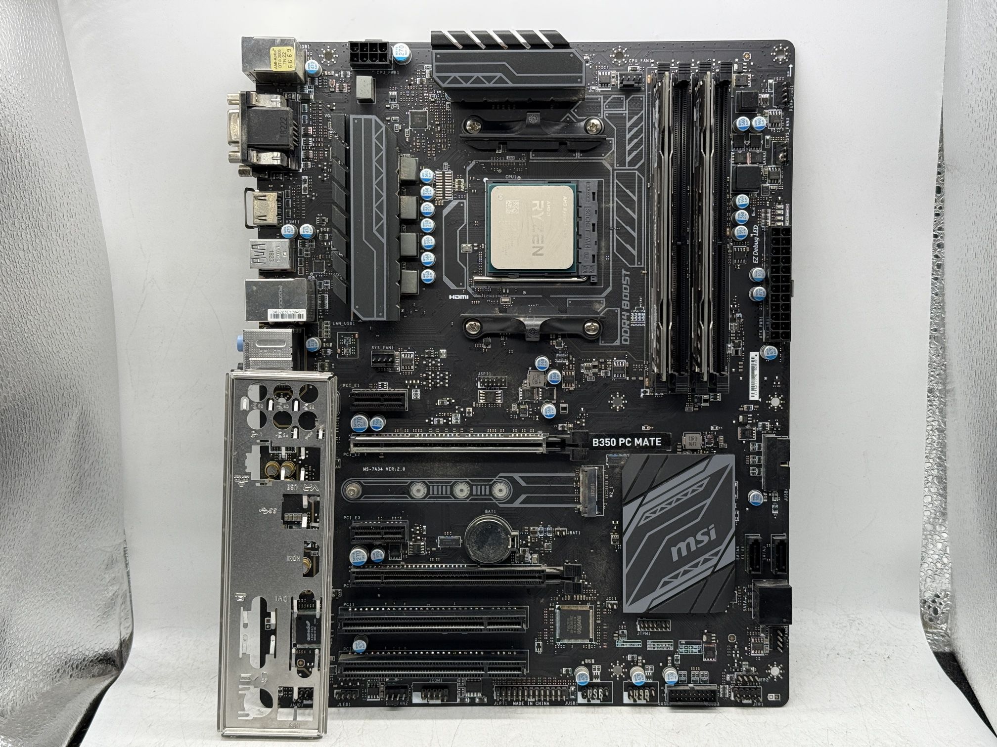 AMD AM4 ATX Morherboard with Ryzen 5 3600 & 16GB DDR4