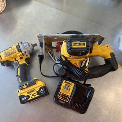 CordlessImpacto 1/2 ,saw Circular ,batería 4AH Y Cargador 