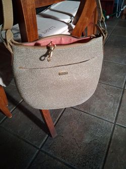 Eric Javits shimmery woven  bag