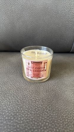 New Bath & Body Works Hot Cocoa & Cream Single Wick Candle