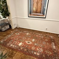 5x8 Boho Or Spanish Rug