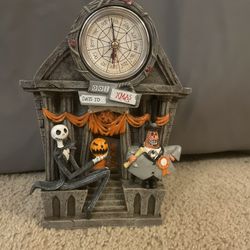 Nightmare before Christmas piggy Bank/Clock