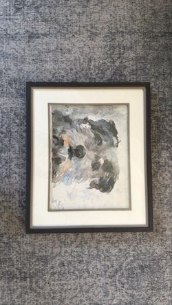 Custom Framed Dog Art Print – Large 28”