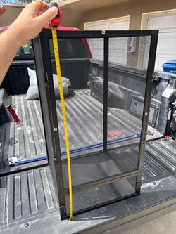 Large Zoo Med chameleon cage 16”x16”x30”