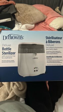 Dr brown deluxe bottle sterilizer