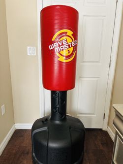 Original Wavemaster Freestanding Punching Bag (Red