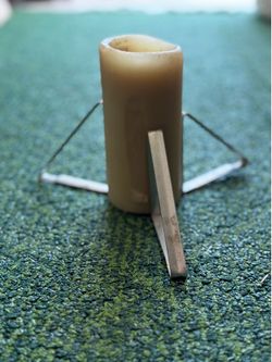 Foldable Metal Candle Holder