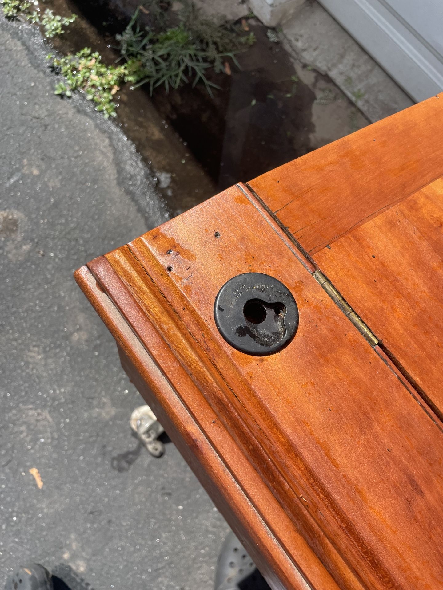 Antique student desk