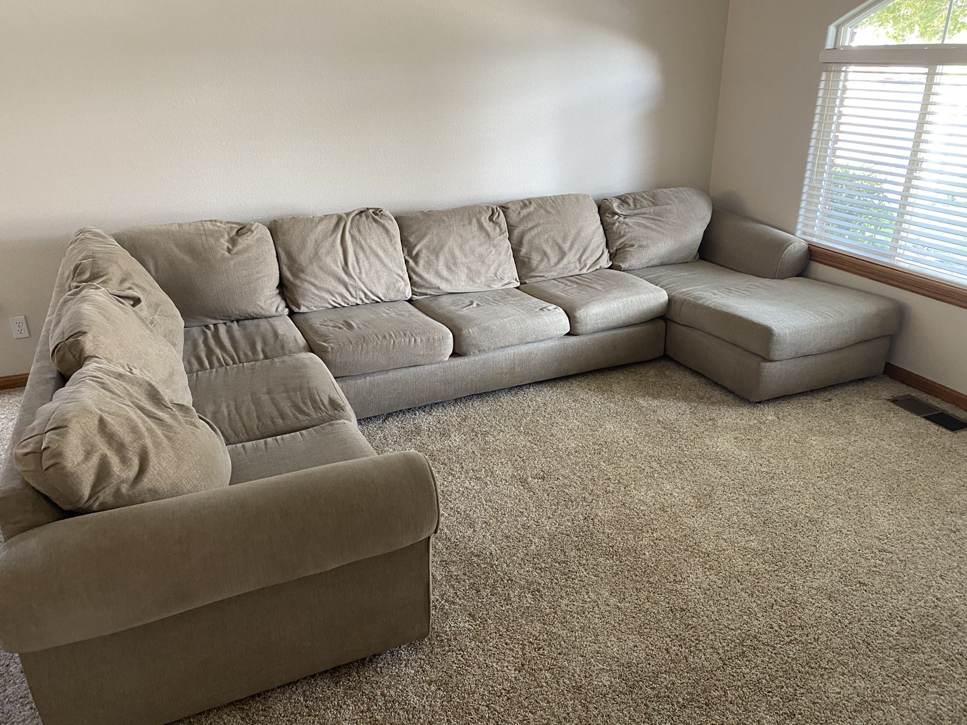 Entire sectional couch