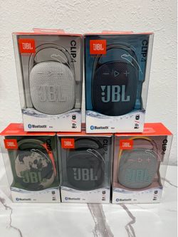 JBL Clip 4 Original - Selladas  Lleva tu música a todas partes 🔥 Bocina ultra portátil con sonido potente JBL Pro Sound.  ✅ 10 horas de batería ✅ Blu