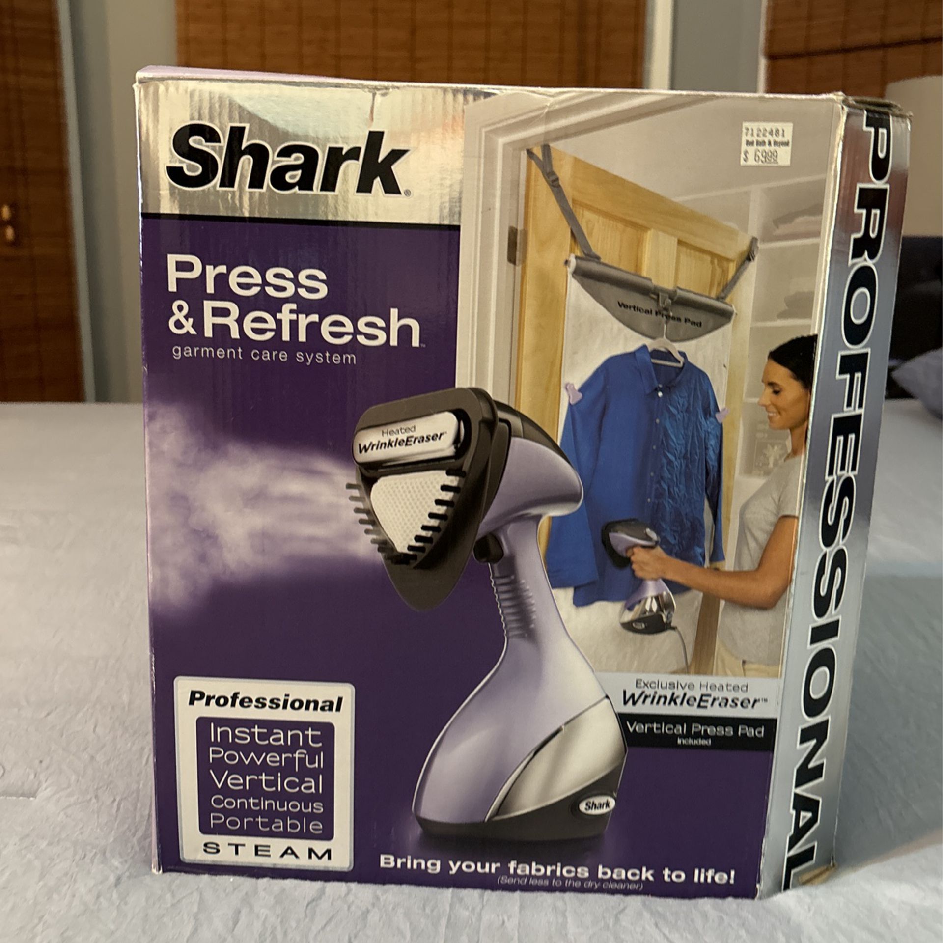 Shark Press & Refresh Steamer 