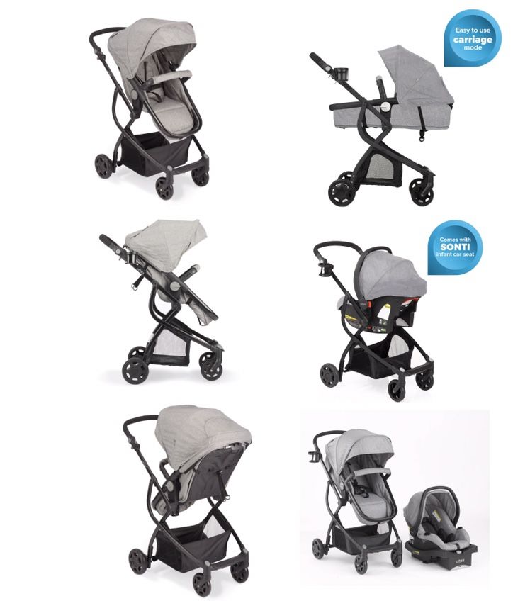 Urbini Omni Plus 3 in 1 Travel System, Special Edition